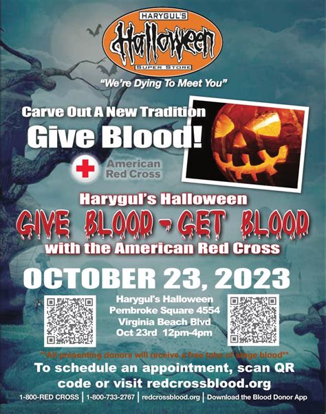 Halloween on the BooLVD - Give Blood, Get Blood