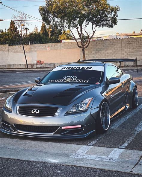 Liberty Walk Wide Body Infiniti G On Leon Hardiritt Herzog Wheels