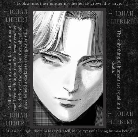 Johan Liebert Monster Characters Male Art Monster