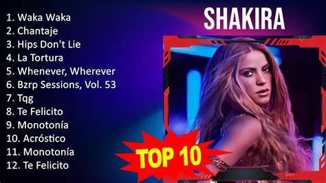 S H A K I R A 2023 Mix Top 10 Best Songs Greatest Hits Full Album