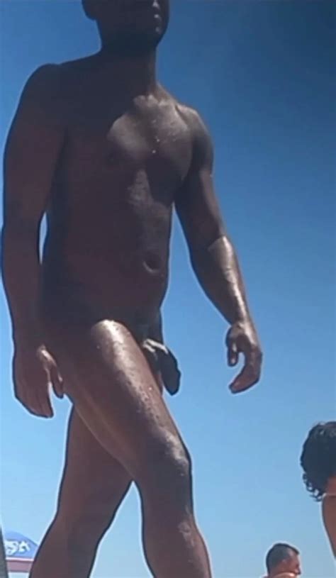Nudism Hung Uncut Men Spotted On Nude Beach Pt ThisVid