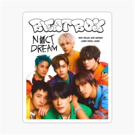 Nct Dream Beatbox Sticker For Sale By Nice Things Redbubble