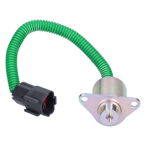 Fuel Shut Off Solenoid Valve Excavator Engine Stop Flameout Accessories