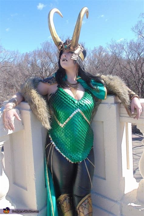 Lady Loki Costume No Sew DIY Costumes