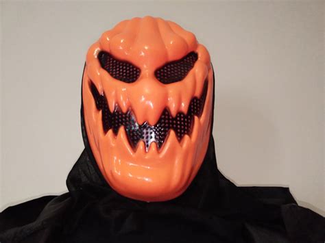 Маска Тыква на Хэллоуин