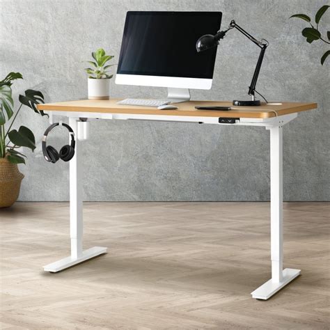 Buy Oikiture Electric Standing Desk Single Motor Height Adjustable Sit