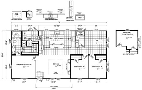 37 2 Bedroom Double Wide Mobile Home Floor Plans Whimsical – New Home ...