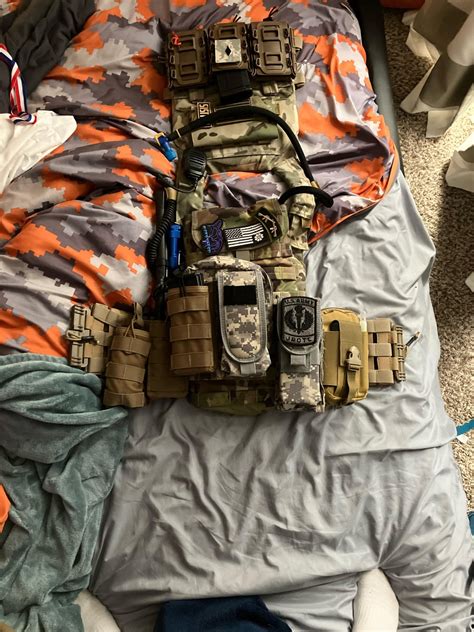 Plate Carrier I Know The Patches Are Incorrect I Just Like To Slap