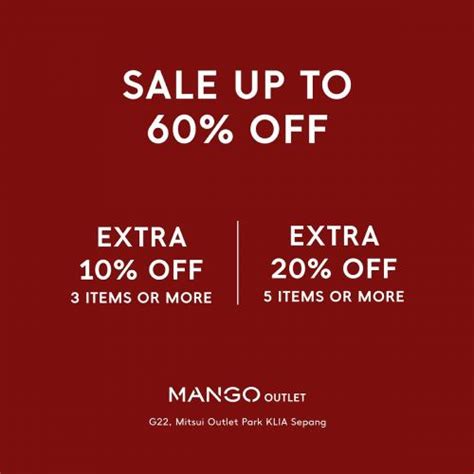 Mango Outlet Sale Up To Off At Mitsui Outlet Park Jun