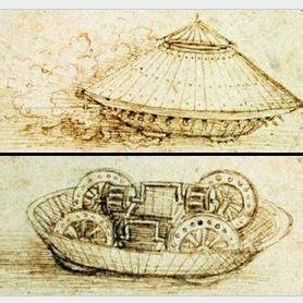 Leonardo da vinci tank design [6] | Download Scientific Diagram