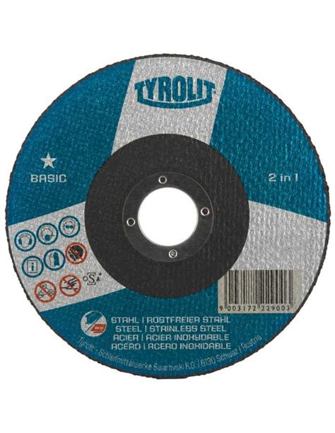 Disco De Corte Tyrolit Basic A46Q BFB 230x1 9x22 23 Mm