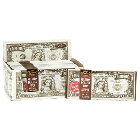 Bartons Million Dollar Bar Dark Chocolate 12 - Pacific Candy Wholesale