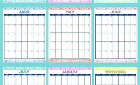 Cute Free Printable Monthly Calendars Monthly Calendar Printable Free