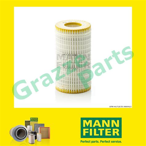 100% Original Mann Oil Filter HU718/5X HU 718/5 X OX153D OX153D3 for ...