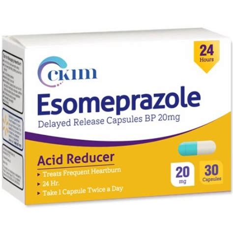 Ckim Esomeprazole 20mg Capsules Cool And Dry Place At Best Price In