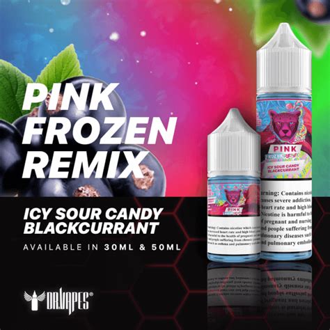 Pink Frozen Remix The Pink Series By Dr Vapes Vape Monkey Abu Dhabi