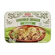 H E B Fully Cooked Seasoned Shredded Chicken Shop Ready Meals