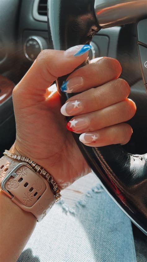 28 Stunning Fourth Of July Nails Inspo In 2024 Country Acrylic