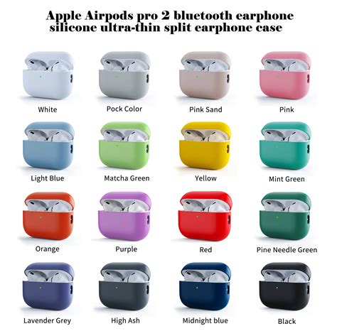 Tuis En Silicone Ultra Minces Pour Apple Airpods G N Ration Bo Tier