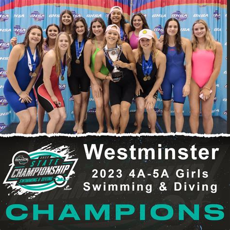 Ghsa On Twitter 2023 Swimming And Diving 🏊🏆 Congratulations