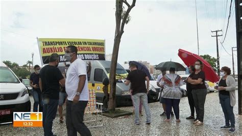 Aulas Suspensas Motoristas De Transporte Escolar Fazem Ato E Pedem