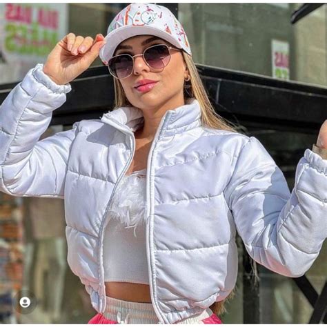 Jaqueta Puffer Feminina Bobojaco Shopee Brasil