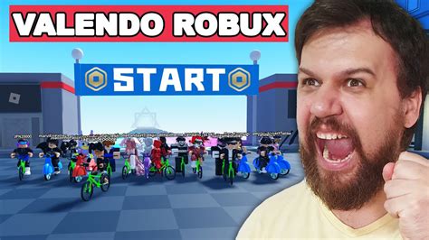 Corrida No Roblox Valendo Robux Bike Of Hell Roblox Youtube