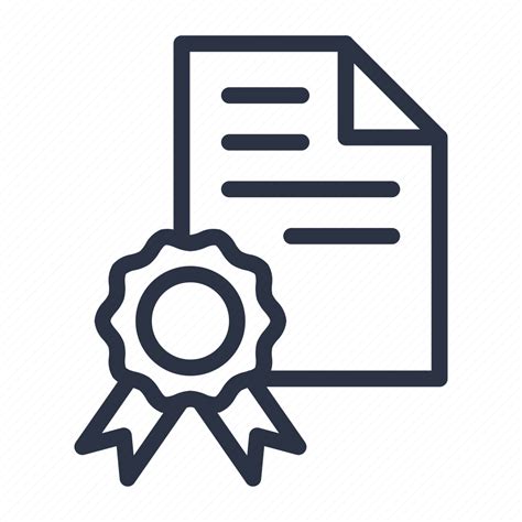 Licensing License Certified Certificate Icon Download On Iconfinder