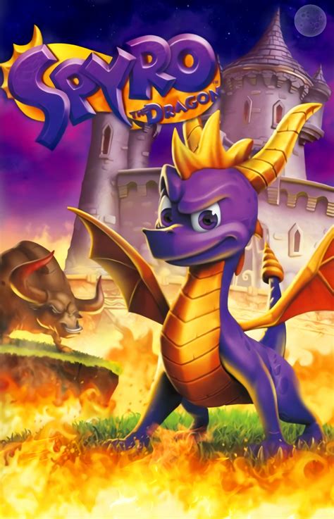 Spyro Poster Remastered By Kosmicac On Deviantart