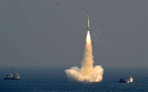 Nuclear Powered Submarine Ins Arihant Carries Successful Launch Of