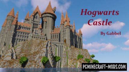 Hogwarts castle minecraft map - rvbxe