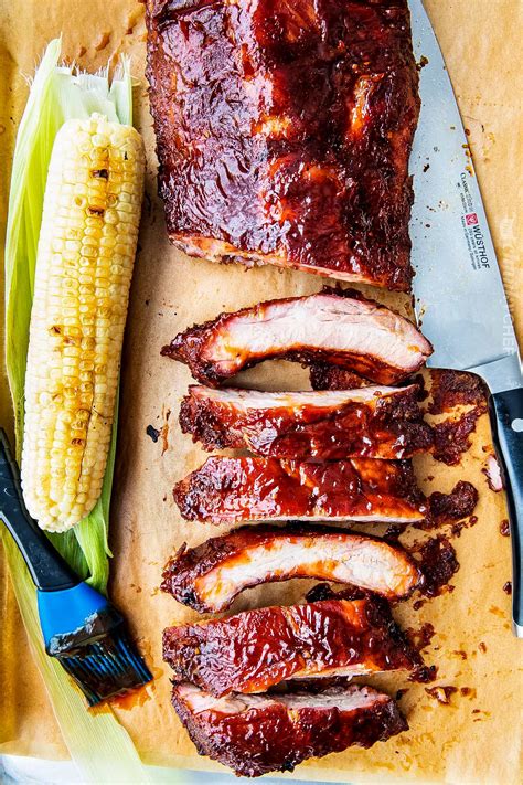 How To Smoke Pork Ribs Using The Method The Chunky Chef