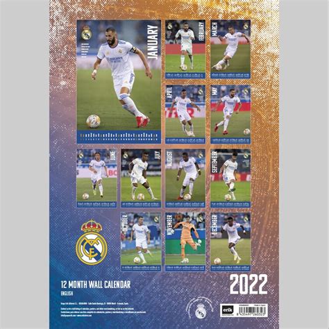 Real Madrid Kalender 2024 Gayle Johnath