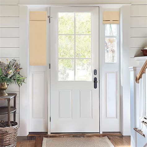 FCCAUD-Small Door Curtains Room Darkening Curtains for Entry Door Side