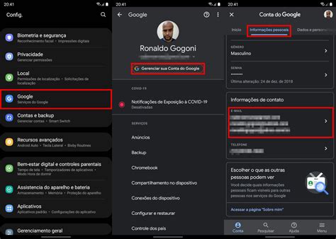 Como Trocar O Email Do Google