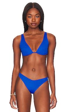 LSPACE X REVOLVE Kit Bikini Top In Royal REVOLVE