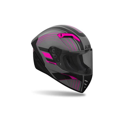 Casque Airoh Connor Achieve Pink Matt Casques Moto Route Wolff Ktm