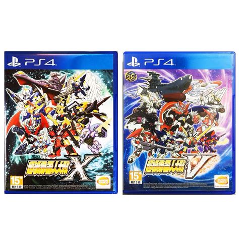 【二手好物】ps4 Ps5 遊戲 超級機器人大戰x 中文版 超級機器人大戰v 機器人大戰 T 鋼彈 鐵盒版 遊戲片 蝦皮購物