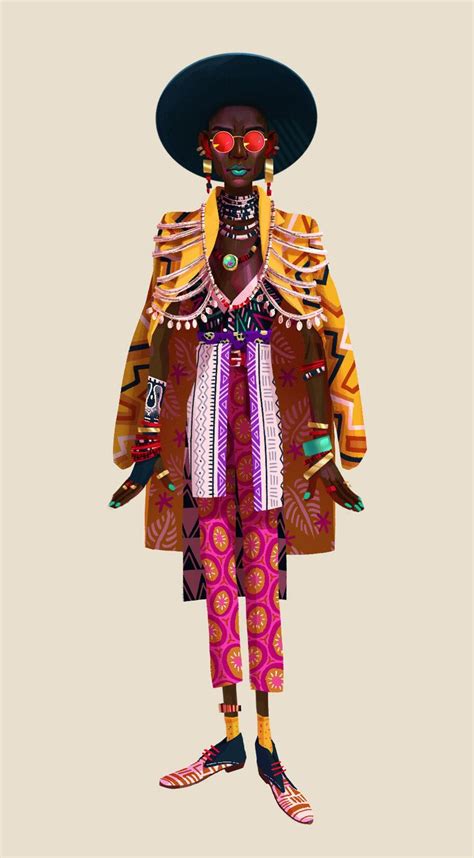 ArtStation - Sapeur Fashionista, Vy-Kim Nguyen Illustration Fashion Design, Illustration ...