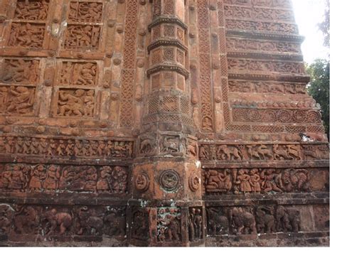 Terracotta art on Bishnupur Temple wall - India Travel Forum ...