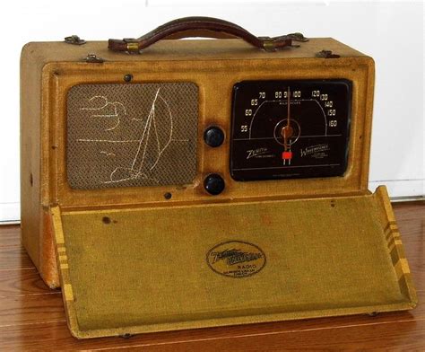 Vintage Zenith Universal Portable Radio Model 6g601m Am Band 6