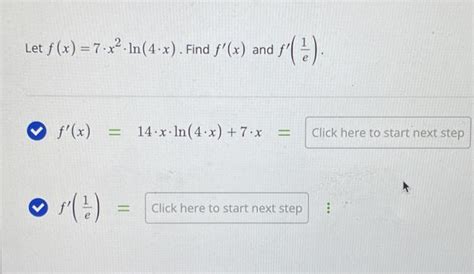 Solved Et F X X Ln X Find F X And F E Chegg