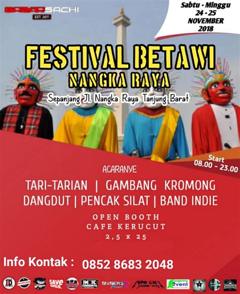 Acara Budaya Festival Betawi Nangka Raya AtmaGo