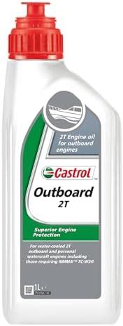 Castrol Outboard 2T Engine Oil 2 Stroke 1 Litre Amazon Co Uk