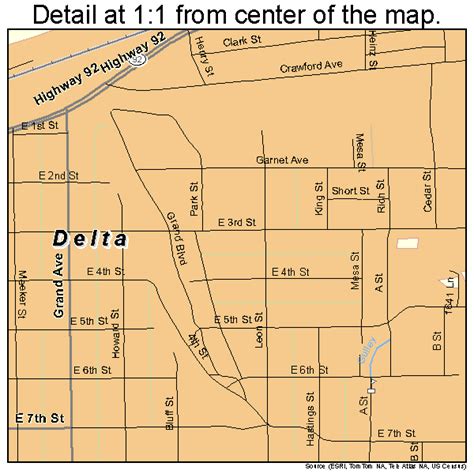 Colorado River Delta Map