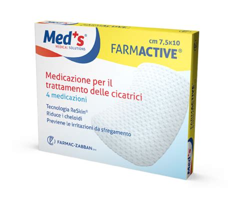 Medicazione Per Il Trattamento Delle Cicatrici Farmac Zabban