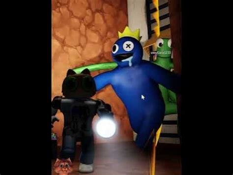 ИГРА радужные друзья роблокс синий монстр зеленый монстр #shorts - YouTube