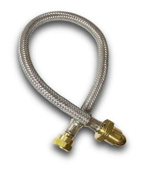 Lpg Pigtail Pol X W M Overbraided Hose