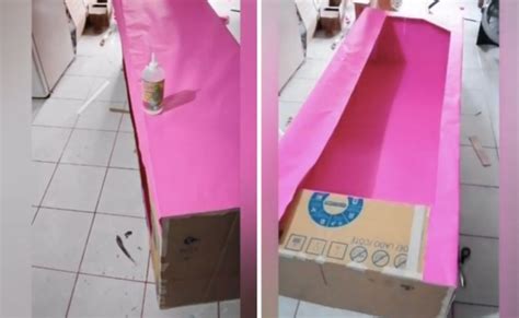 Así puedes hacer una caja de Barbie con cartón reciclado te encantará