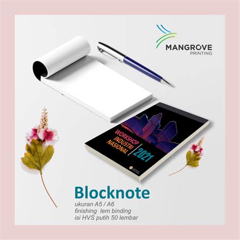 Jual Blocknotes A6 A5 Custom Blocknote Termurah Souvenir Shopee